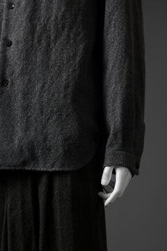 画像をギャラリービューアに読み込む, forme d'expression Delave Outer Shirt (Smoke)