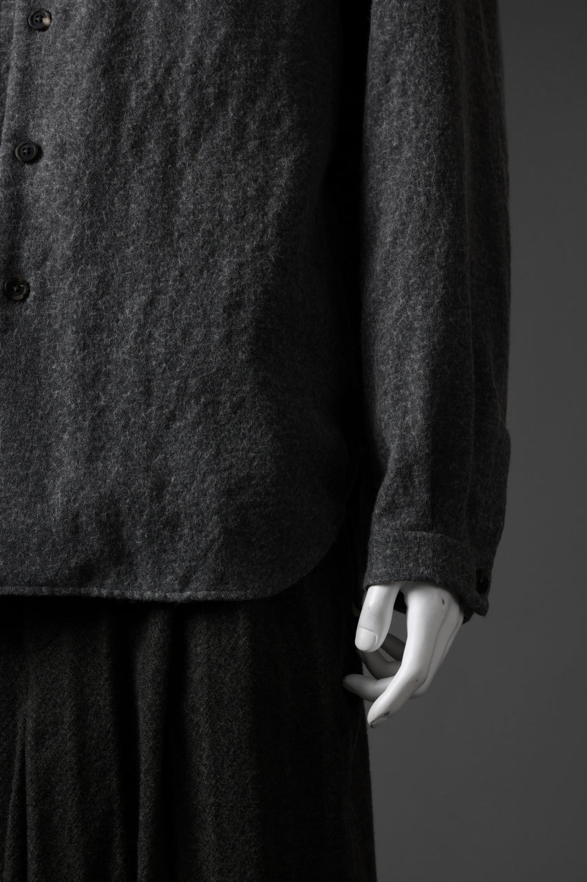 画像をギャラリービューアに読み込む, forme d'expression Delave Outer Shirt (Smoke)