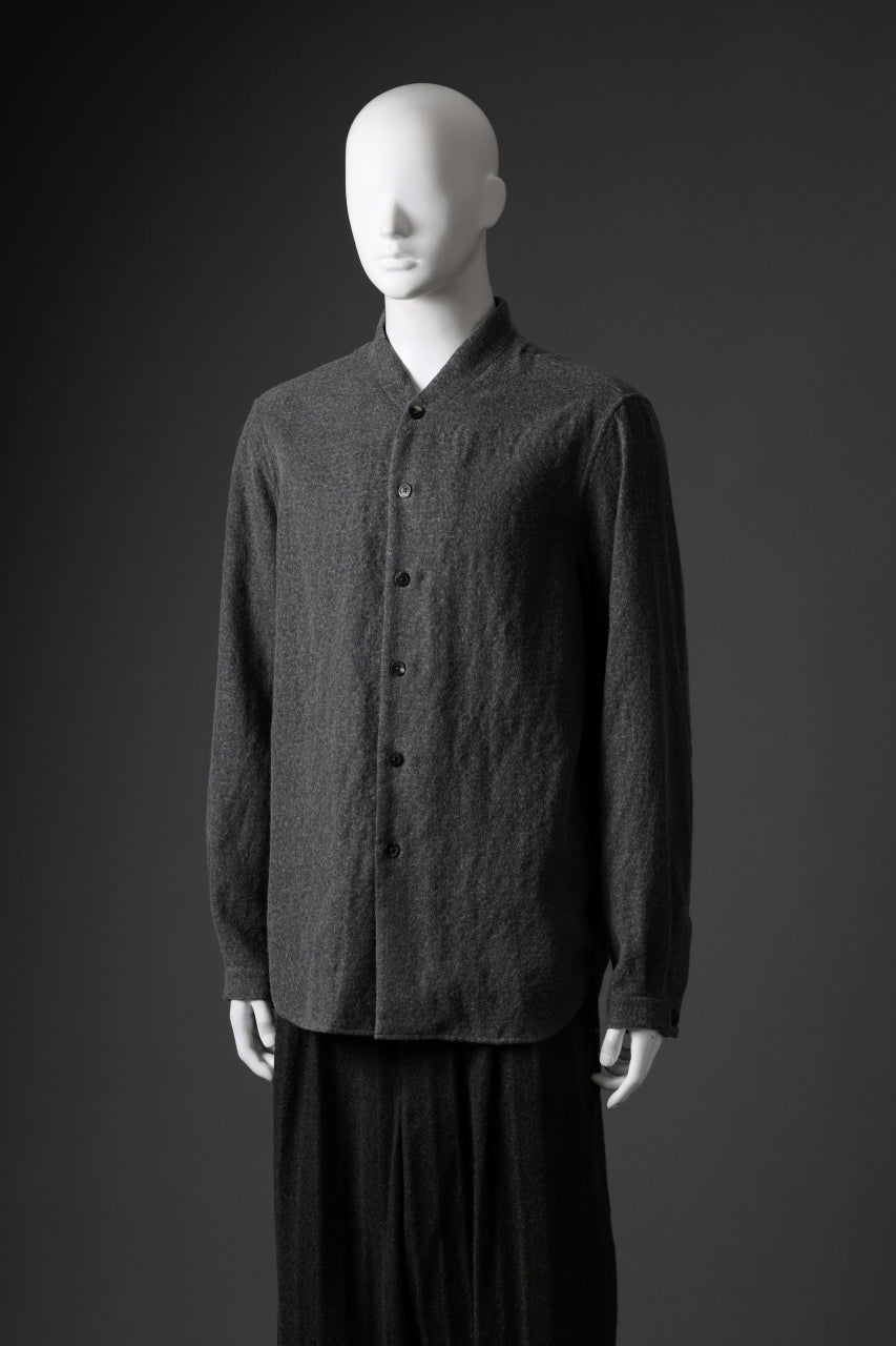 画像をギャラリービューアに読み込む, forme d'expression Delave Outer Shirt (Smoke)