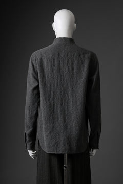 画像をギャラリービューアに読み込む, forme d'expression Delave Outer Shirt (Smoke)