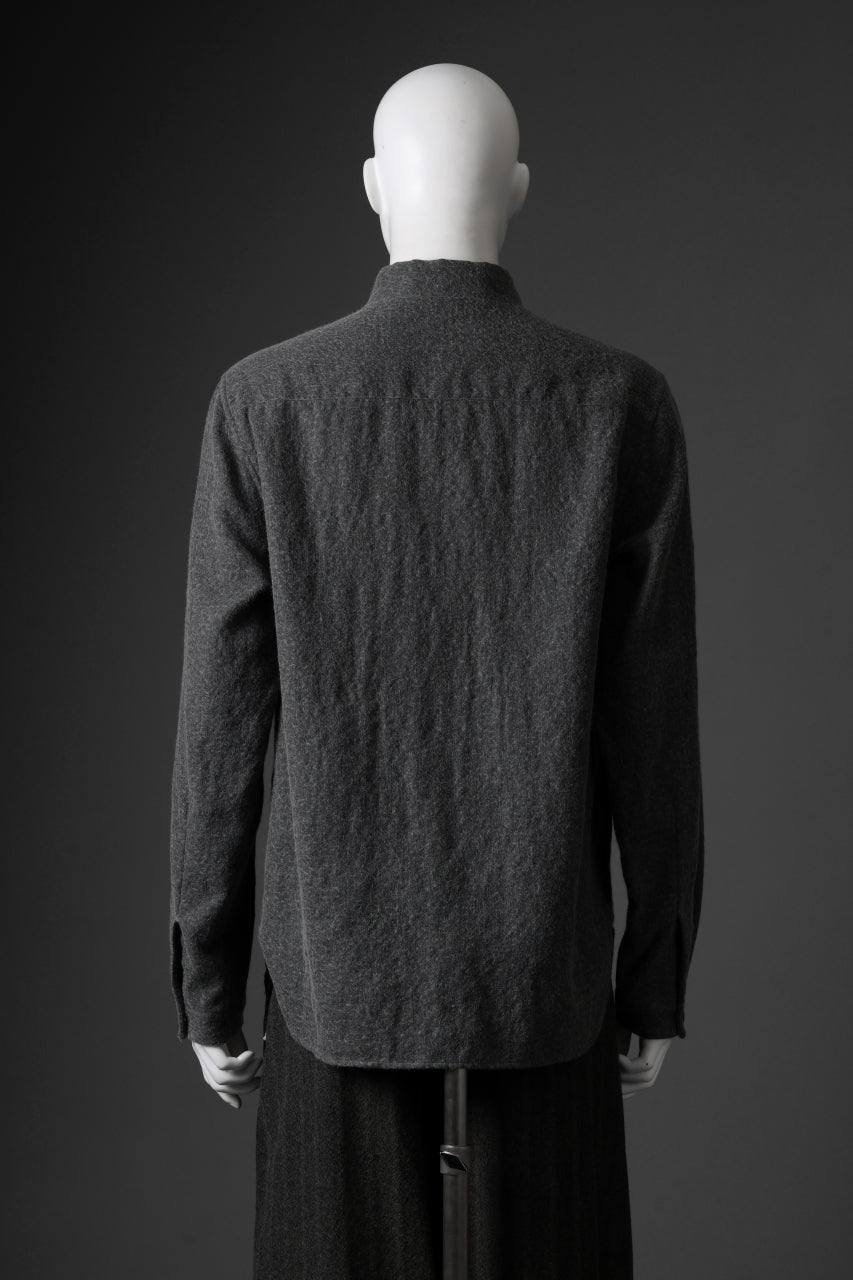 画像をギャラリービューアに読み込む, forme d'expression Delave Outer Shirt (Smoke)