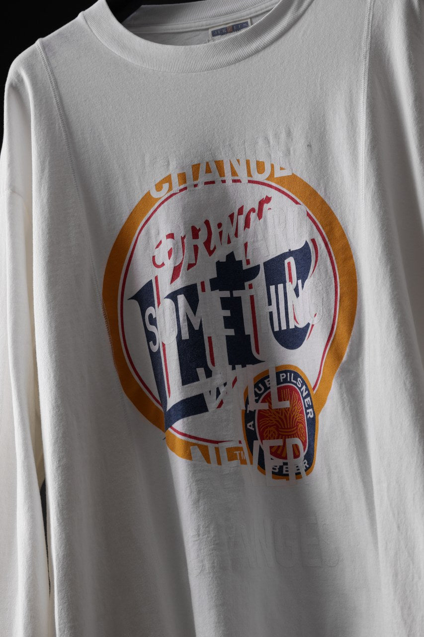 画像をギャラリービューアに読み込む, CHANGES exclusive VINTAGE REMAKE L/S TOPS (MULTI WHITE #F)