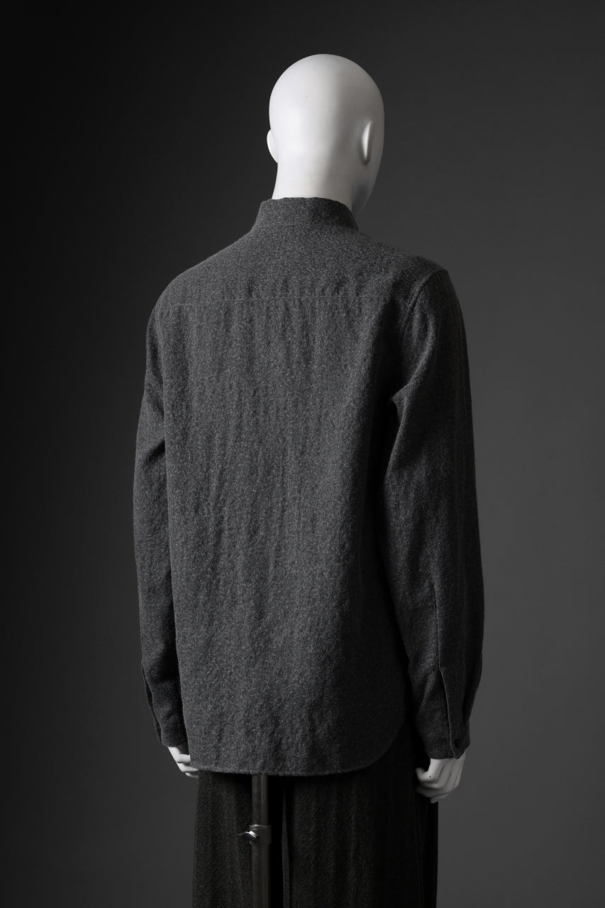 画像をギャラリービューアに読み込む, forme d'expression Delave Outer Shirt (Smoke)