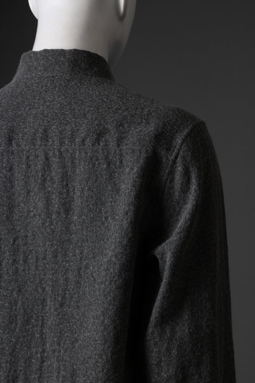 画像をギャラリービューアに読み込む, forme d'expression Delave Outer Shirt (Smoke)