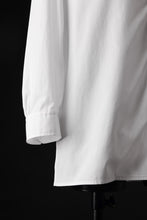 画像をギャラリービューアに読み込む, Y's for men CROSSED CHEST POCKET SHIRT / COTTON BROAD (WHITE)