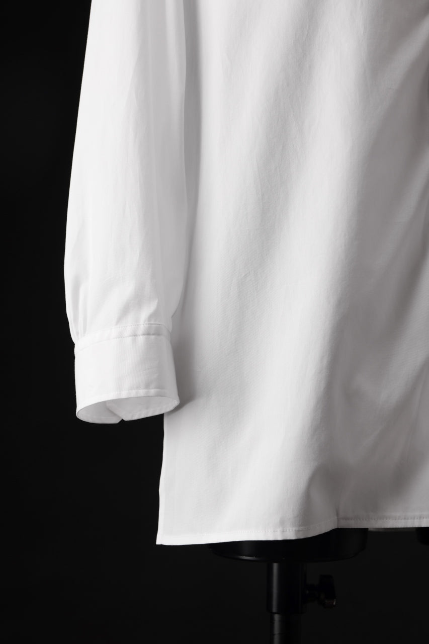 画像をギャラリービューアに読み込む, Y's for men CROSSED CHEST POCKET SHIRT / COTTON BROAD (WHITE)