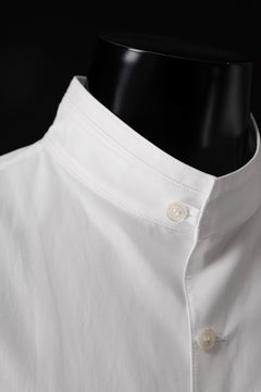 画像をギャラリービューアに読み込む, Y's for men CROSSED CHEST POCKET SHIRT / COTTON BROAD (WHITE)