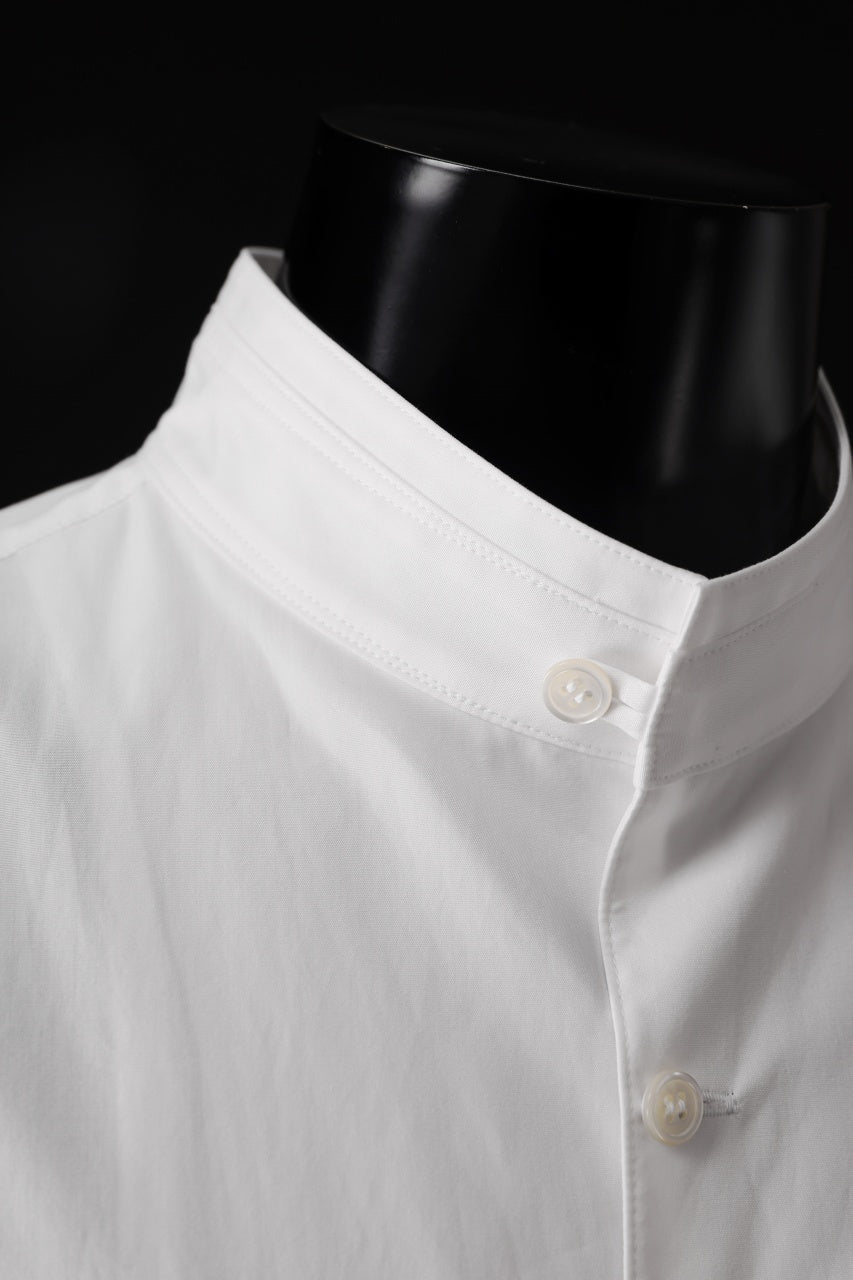 画像をギャラリービューアに読み込む, Y's for men CROSSED CHEST POCKET SHIRT / COTTON BROAD (WHITE)