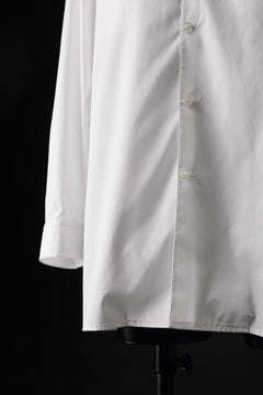 画像をギャラリービューアに読み込む, Y's for men CROSSED CHEST POCKET SHIRT / COTTON BROAD (WHITE)