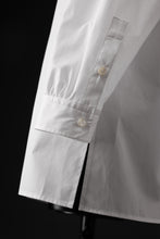 画像をギャラリービューアに読み込む, Y's for men CROSSED CHEST POCKET SHIRT / COTTON BROAD (WHITE)