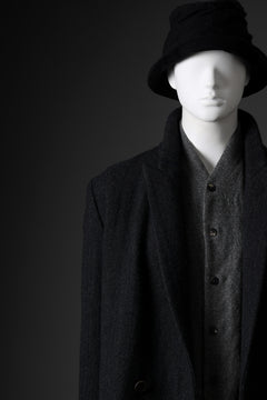 画像をギャラリービューアに読み込む, forme d'expression Double Breasted Long Coat (Dark)