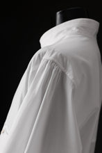 画像をギャラリービューアに読み込む, Y's for men CROSSED CHEST POCKET SHIRT / COTTON BROAD (WHITE)