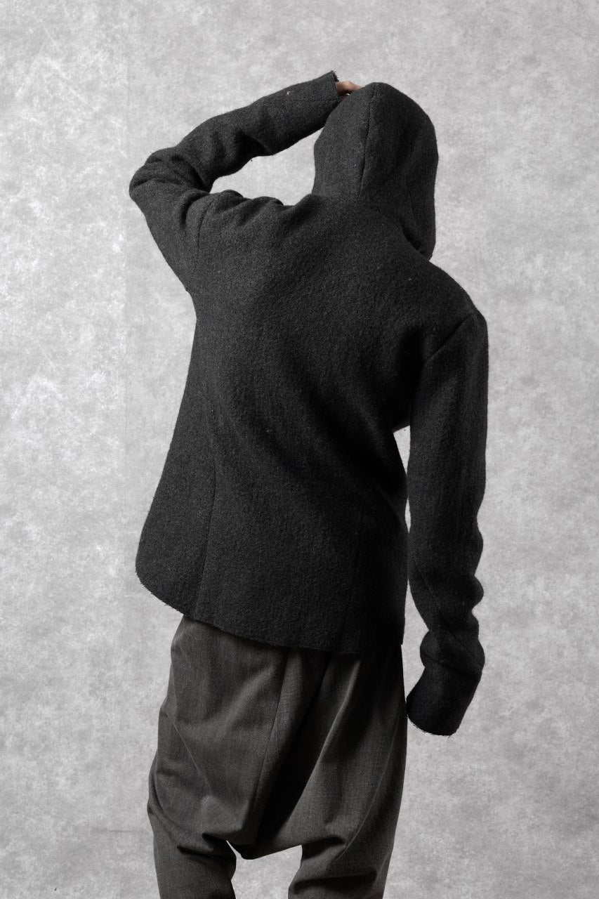 Load image into Gallery viewer, m.a+ unlined aviator jacket / J221DZ-/WLD (BLACK/BROWN)