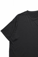 画像をギャラリービューアに読み込む, CAPERTICA RELAX FIT S/S TEE / SUPER 120s WASHABLE WOOL JERSEY (DARKNESS)
