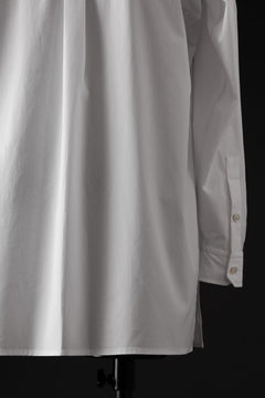 画像をギャラリービューアに読み込む, Y's for men CROSSED CHEST POCKET SHIRT / COTTON BROAD (WHITE)