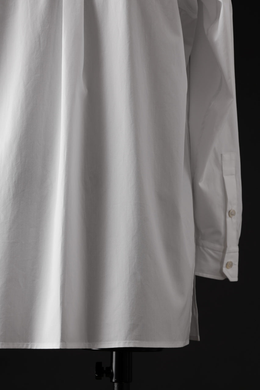 画像をギャラリービューアに読み込む, Y's for men CROSSED CHEST POCKET SHIRT / COTTON BROAD (WHITE)