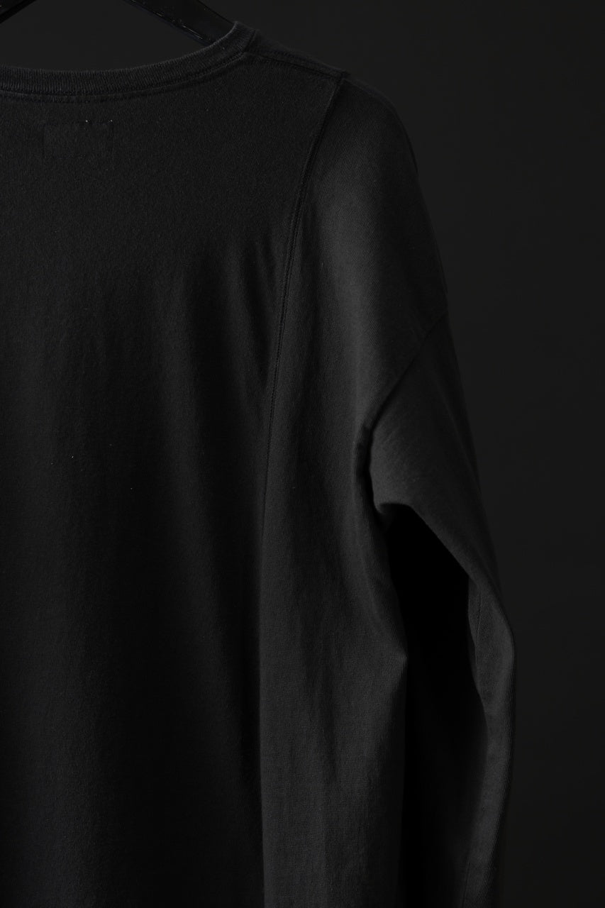 画像をギャラリービューアに読み込む, CHANGES exclusive VINTAGE REMAKE L/S TOPS (MULTI BLACK #B)