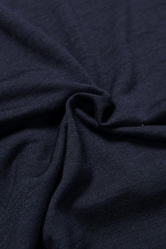 画像をギャラリービューアに読み込む, CAPERTICA RELAX FIT S/S TEE / SUPER 120s WASHABLE WOOL JERSEY (NAVY)