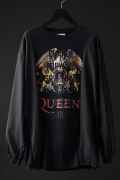 画像をギャラリービューアに読み込む, CHANGES exclusive VINTAGE REMAKE L/S TOPS (MULTI BLACK #C)