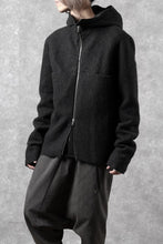 Load image into Gallery viewer, m.a+ unlined aviator jacket / J221DZ-/WLD (BLACK/BROWN)