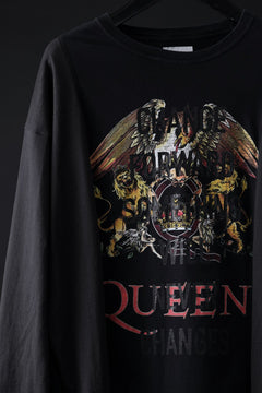 画像をギャラリービューアに読み込む, CHANGES exclusive VINTAGE REMAKE L/S TOPS (MULTI BLACK #C)