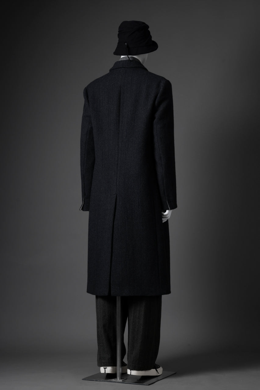 画像をギャラリービューアに読み込む, forme d'expression Double Breasted Long Coat (Dark)