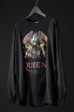 画像をギャラリービューアに読み込む, CHANGES exclusive VINTAGE REMAKE L/S TOPS (MULTI BLACK #C)