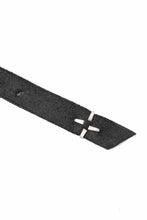画像をギャラリービューアに読み込む, m.a+ thin silver wrapped wrist band / A-F7BL1/GR2,0 (BLACK)