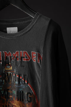 画像をギャラリービューアに読み込む, CHANGES exclusive VINTAGE REMAKE L/S TOPS (MULTI BLACK #E)