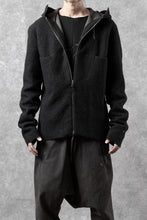 Load image into Gallery viewer, m.a+ unlined aviator jacket / J221DZ-/WLD (BLACK/BROWN)