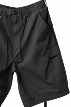 Load image into Gallery viewer, mastermind WORLD x ALPHA INDUSTRIES CARGO SHORTS (BLACK)