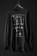 画像をギャラリービューアに読み込む, CHANGES exclusive VINTAGE REMAKE L/S TOPS (MULTI BLACK #F)