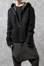 Load image into Gallery viewer, m.a+ unlined aviator jacket / J221DZ-/WLD (BLACK/BROWN)