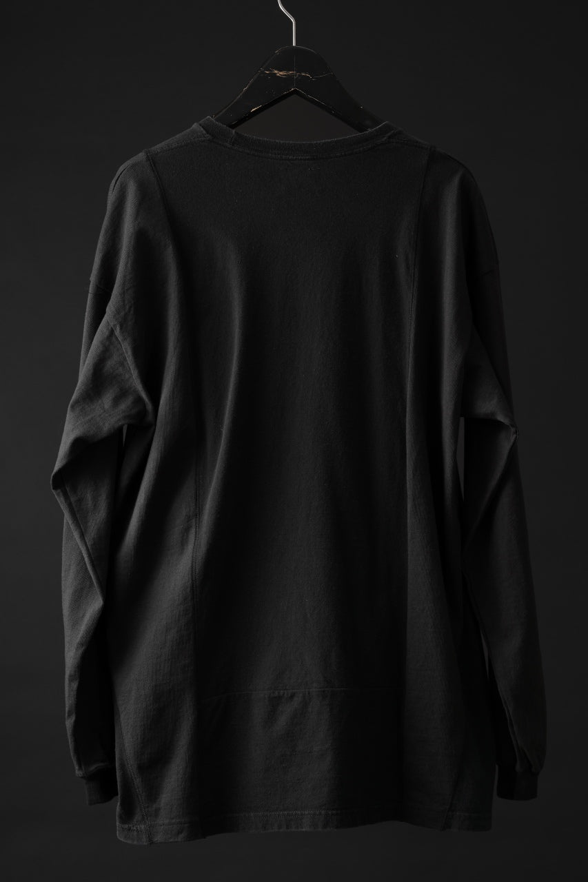 画像をギャラリービューアに読み込む, CHANGES exclusive VINTAGE REMAKE L/S TOPS (MULTI BLACK #F)