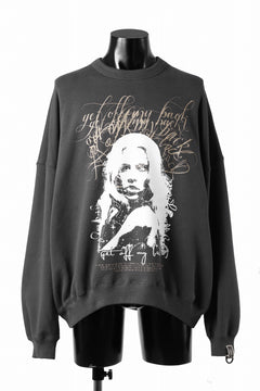 画像をギャラリービューアに読み込む, beauty : beast MONTAGE CREWNECK SWEAT SHIRT (D.GRAY)
