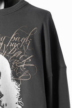 画像をギャラリービューアに読み込む, beauty : beast MONTAGE CREWNECK SWEAT SHIRT (D.GRAY)