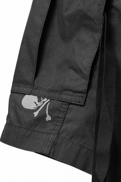 Load image into Gallery viewer, mastermind WORLD x ALPHA INDUSTRIES CARGO SHORTS (BLACK)
