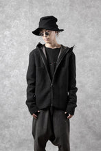 Load image into Gallery viewer, m.a+ unlined aviator jacket / J221DZ-/WLD (BLACK/BROWN)