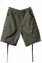 Load image into Gallery viewer, mastermind WORLD x ALPHA INDUSTRIES CARGO SHORTS (OLIVE)