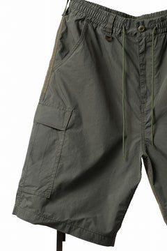 Load image into Gallery viewer, mastermind WORLD x ALPHA INDUSTRIES CARGO SHORTS (OLIVE)