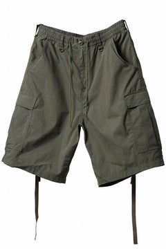 Load image into Gallery viewer, mastermind WORLD x ALPHA INDUSTRIES CARGO SHORTS (OLIVE)