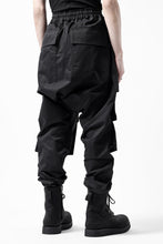 Load image into Gallery viewer, A.F ARTEFACT FRONT ZIP CARGO SAROUEL EASY PANTS (BLACK)