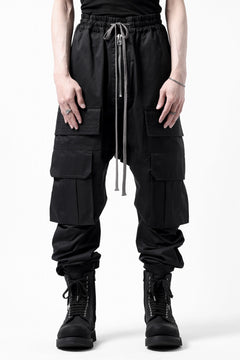 Load image into Gallery viewer, A.F ARTEFACT FRONT ZIP CARGO SAROUEL EASY PANTS (BLACK)