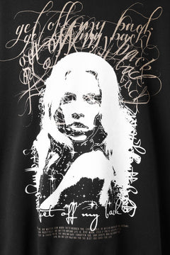 画像をギャラリービューアに読み込む, beauty : beast MONTAGE CREWNECK SWEAT SHIRT (BLACK)