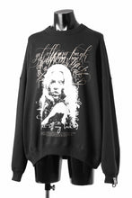 画像をギャラリービューアに読み込む, beauty : beast MONTAGE CREWNECK SWEAT SHIRT (BLACK)