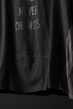 画像をギャラリービューアに読み込む, CHANGES exclusive VINTAGE REMAKE L/S TOPS (MULTI BLACK #I)