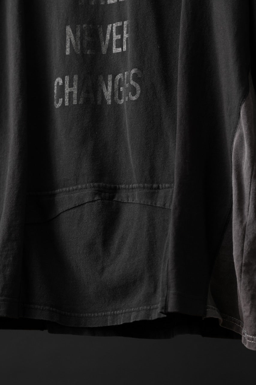 画像をギャラリービューアに読み込む, CHANGES exclusive VINTAGE REMAKE L/S TOPS (MULTI BLACK #I)