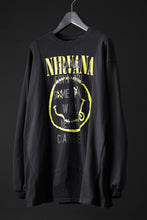 画像をギャラリービューアに読み込む, CHANGES exclusive VINTAGE REMAKE L/S TOPS (MULTI BLACK #J)