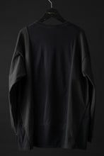 画像をギャラリービューアに読み込む, CHANGES exclusive VINTAGE REMAKE L/S TOPS (MULTI BLACK #J)