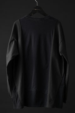 画像をギャラリービューアに読み込む, CHANGES exclusive VINTAGE REMAKE L/S TOPS (MULTI BLACK #J)